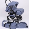 Carucior copii 2 in 1 Junior Plus Baby Merc Blue Jeans