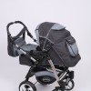 Carucior 3 in 1 Junior Plus Baby Merc Graphit Grey