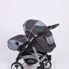 Carucior 3 in 1 Junior Plus Baby Merc Graphit Grey