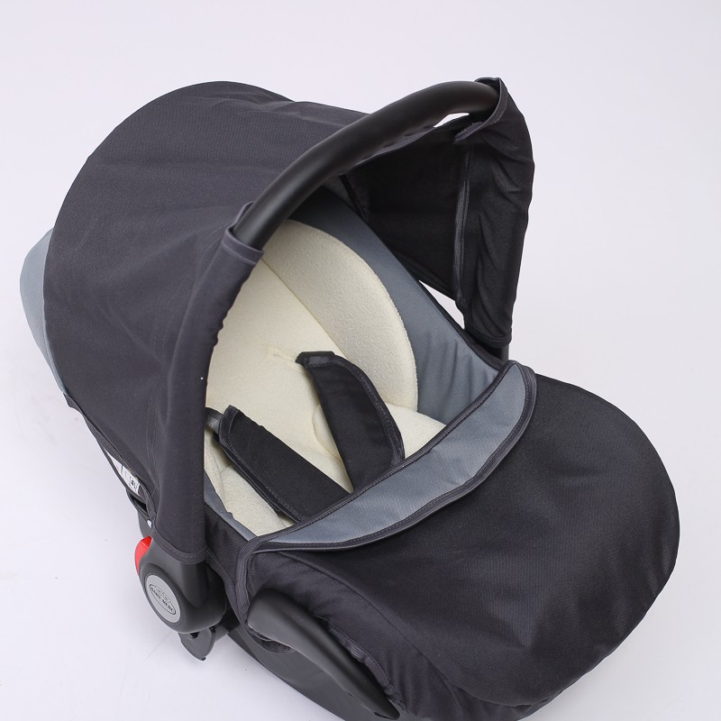 Carucior 3 in 1 Junior Plus Baby Merc Graphit Grey