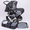 Carucior copii 2 in 1 Junior Plus Baby Merc Graphit Grey