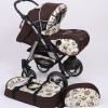 Carucior copii 2 in 1 Junior Plus Baby Merc Brown Owls