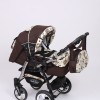 Carucior copii 2 in 1 Junior Plus Baby Merc Brown Owls