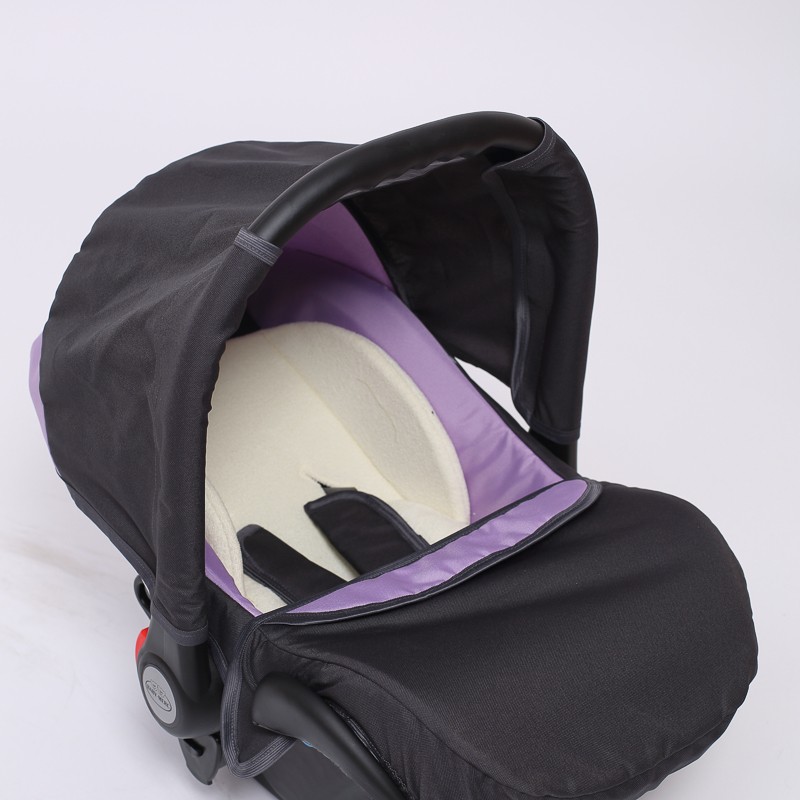 Carucior 3 in 1 Junior Plus Baby Merc Graphit Violet
