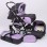 Carucior 3 in 1 Junior Plus Baby Merc Graphit Violet
