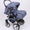Carucior copii 2 in 1 Junior Plus Baby Merc Blue Jeans