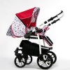 Carucior copii 3 in 1 Eco Pink Flowers