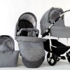 Carucior copii 3 in 1 Eco Grey Jeans