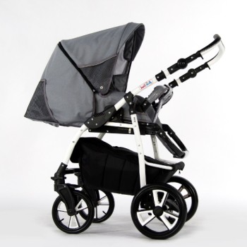 Carucior copii 3 in 1 Eco Grey Jeans