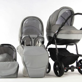 Carucior copii 3 in 1 Kayon Grey Passion