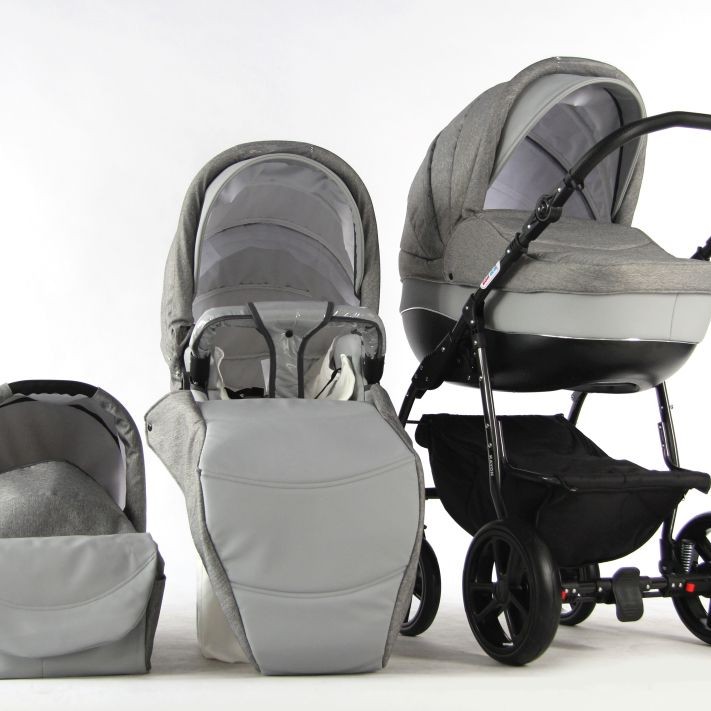 Carucior copii 3 in 1 Kayon Grey Passion