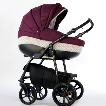 Carucior copii 3 in 1 Kayon LoliBebe Bordeaux