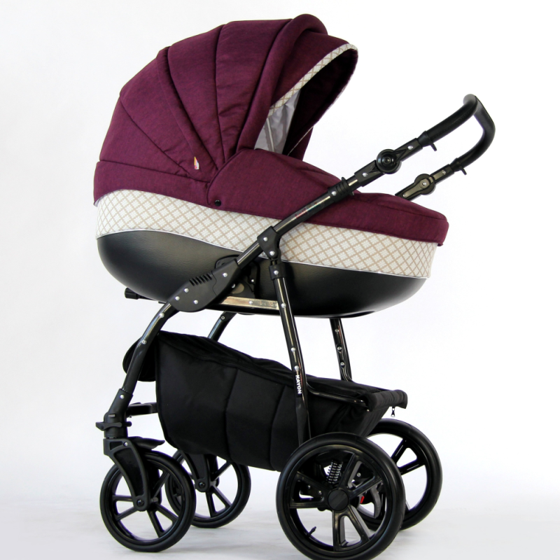 Carucior copii 3 in 1 Kayon LoliBebe Bordeaux