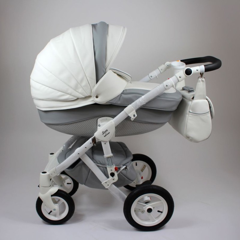 Carucior copii 3 in 1 LoliBebe LOVE Deluxe Grey Carbon