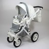 Carucior copii 3 in 1 LoliBebe LOVE Deluxe Grey Carbon