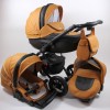 Carucior copii 3 in 1 Lolibebe LOVE Black Caramel