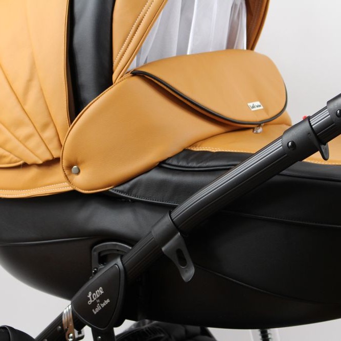 Carucior copii 3 in 1 Lolibebe LOVE Black Caramel