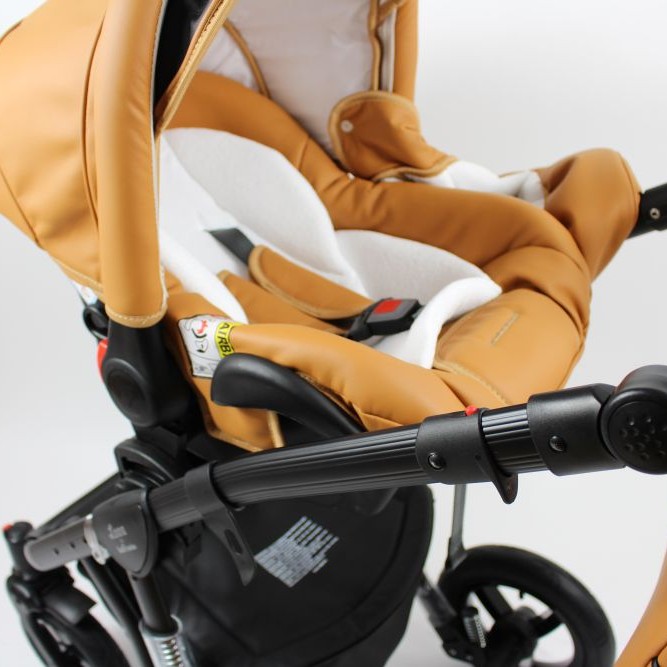Carucior copii 3 in 1 Lolibebe LOVE Black Caramel