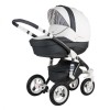 Carucior copii 3 in 1 LoliBebe LOVE Deluxe Black Carbon