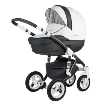 Carucior copii 3 in 1 LoliBebe LOVE Deluxe Black Carbon