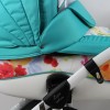Carucior copii 3 in 1 LoliBebe Love Blue Flowers