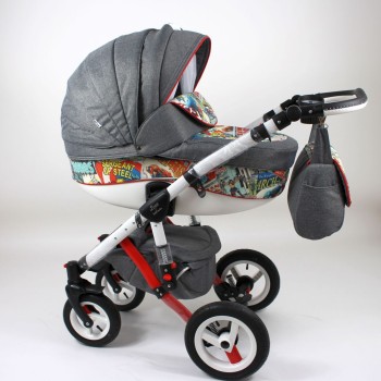 Carucior copii 3 in 1 LoliBebe Love Cosmics