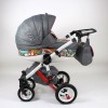 Carucior copii 3 in 1 LoliBebe Love Cosmics