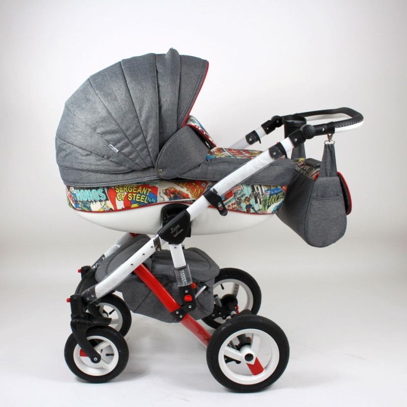 Carucior copii 3 in 1 LoliBebe Love Cosmics