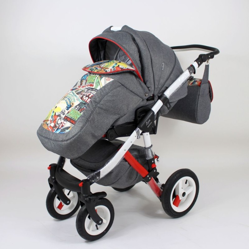 Carucior copii 3 in 1 LoliBebe Love Cosmics
