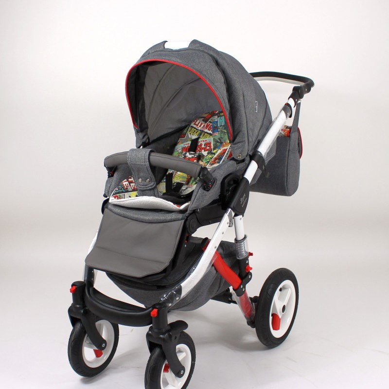 Carucior copii 3 in 1 LoliBebe Love Cosmics