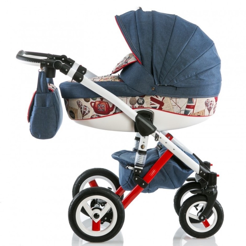 Carucior copii 3 in 1 Lolibebe LOVE London