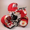 Carucior copii 3 in 1 Lolibebe LOVE Red Flowers