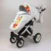 Carucior copii 3 in 1 Lolibebe LOVE White Magnolia