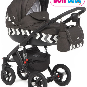 Carucior copii 3 in 1 LoliBebe Love Zig Zag