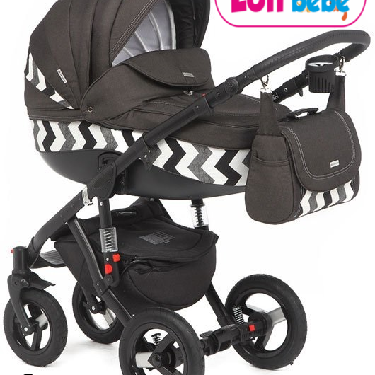 Carucior copii 3 in 1 LoliBebe Love Zig Zag