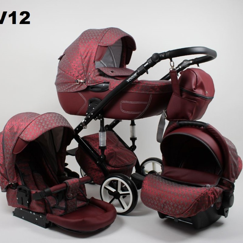 Carucior copii 3 in 1 Vogue Loli Bebe V12