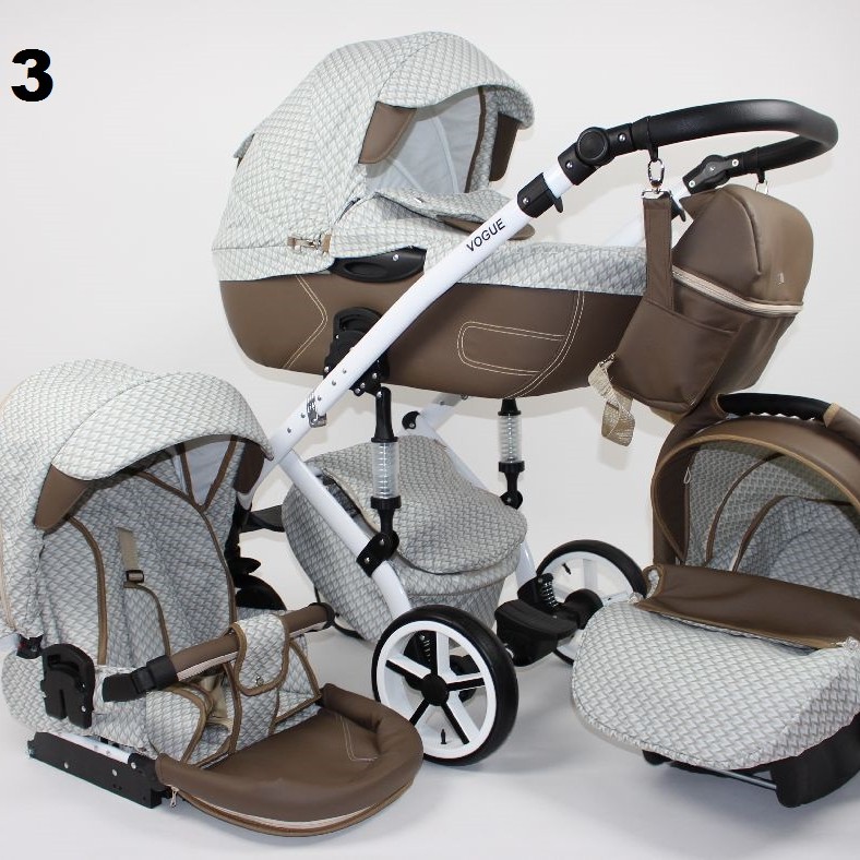 Carucior copii 3 in 1 Vogue Loli Bebe V13