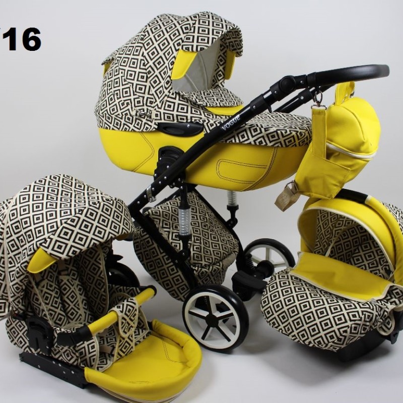 Carucior copii 3 in 1 Vogue Loli Bebe V16