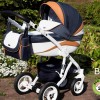 Carucior copii 3 in 1 Lolibebe LOVE Fall Winter Bluemarin