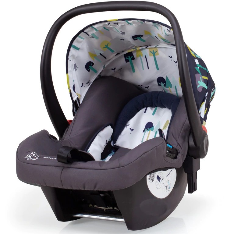 Carucior copii 4 in 1 Cosatto Giggle Wilderness Ink cu baza isofix