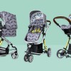 Carucior copii 4 in 1 Cosatto Giggle 3 Seedling PACHET cu accesorii CADOU