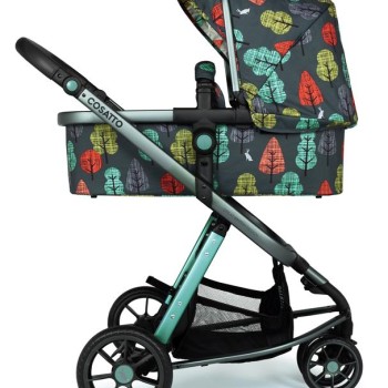 Carucior copii 3 in 1 Cosatto Giggle 3 Hare Wood + Geanta