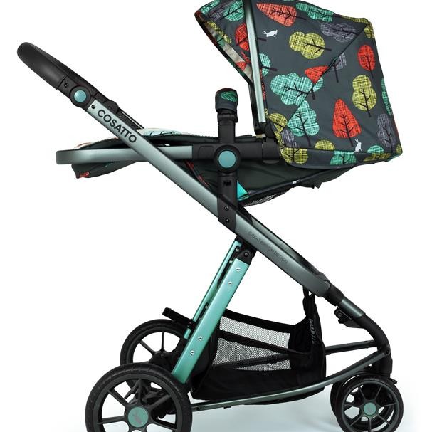 Carucior copii 3 in 1 Cosatto Giggle 3 Hare Wood + Geanta