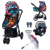 Cosatto Giggle Transformabil 3 in 1 Scoica Inclusa + Umbrela Cadou Kaleidoscope