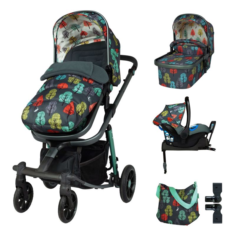 Carucior copii 3 in 1 Cosatto Giggle Quad Hare Wood