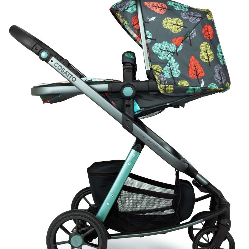 Carucior copii 3 in 1 Cosatto Giggle Quad Hare Wood