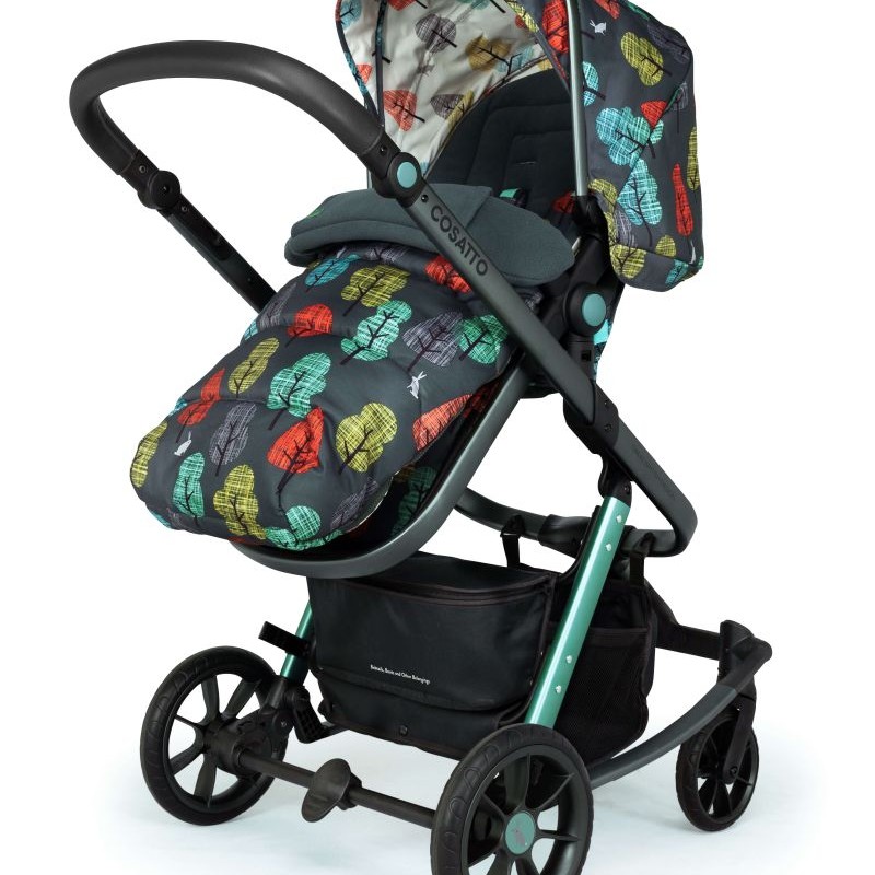 Carucior copii 3 in 1 Cosatto Giggle Quad Hare Wood