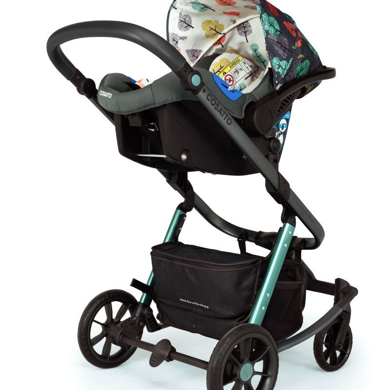 Carucior copii 3 in 1 Cosatto Giggle Quad Hare Wood