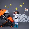Carucior sport pentru copii Cosatto Woosh 2 Spaceman