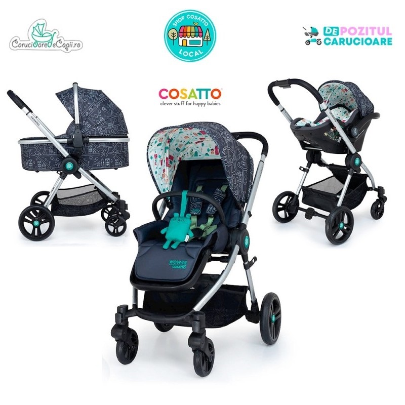 Carucior 3 in 1 Cosatto Wowee My Town